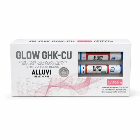 GLOW Blend ALLUVI - 70mg - (BPC-157 - TB-500 - GHK-Cu)