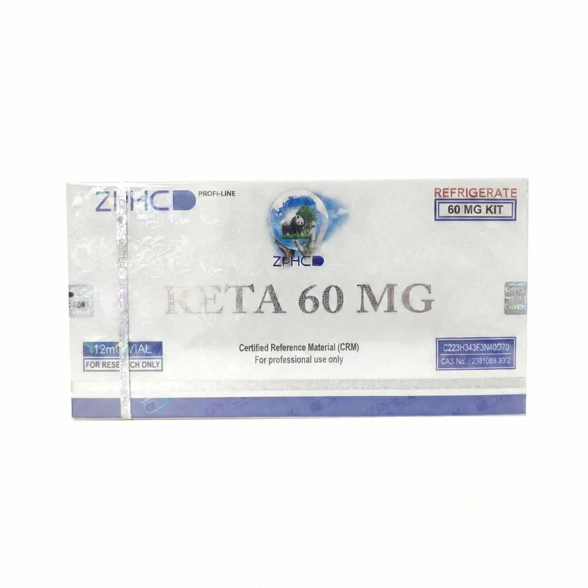 Retatrutida ZPHC - 60mg - (5 ampolas de 12mg)